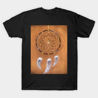 Sacred geometry - dream catcher with torus T-Shirt